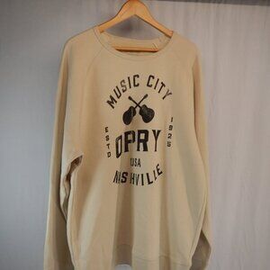 Sportiqe Apparel Co. Nashville Music City Opry Sweatshirt Size 3XL